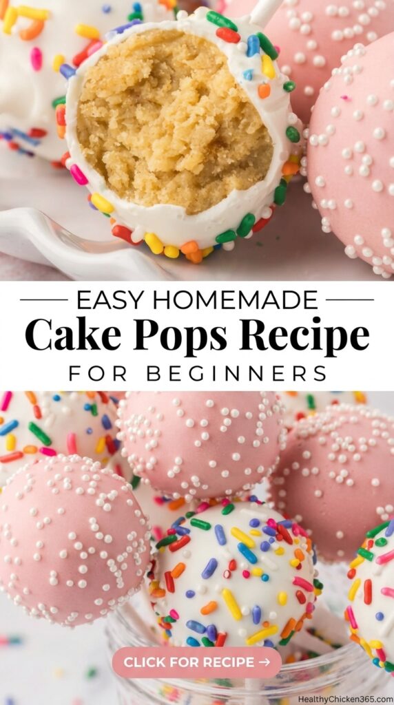 Homemade Cake Pops Recipes