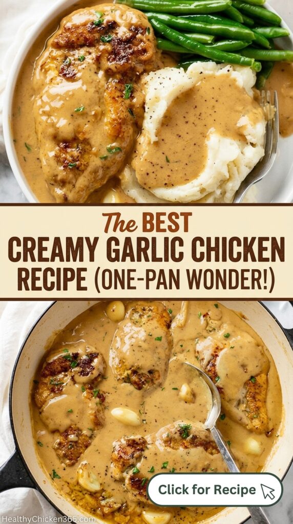 Creamy Garlic Chicken Recipes
