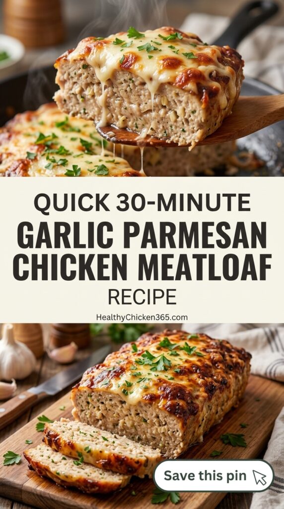 Garlic Parmesan Chicken Meatloaf Recipes