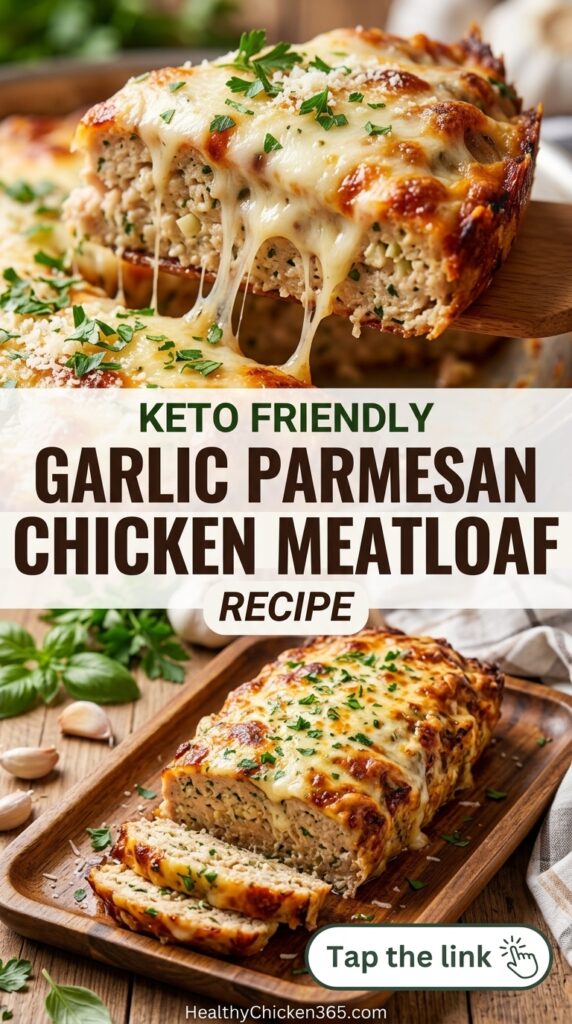 Garlic Parmesan Chicken Meatloaf Recipes