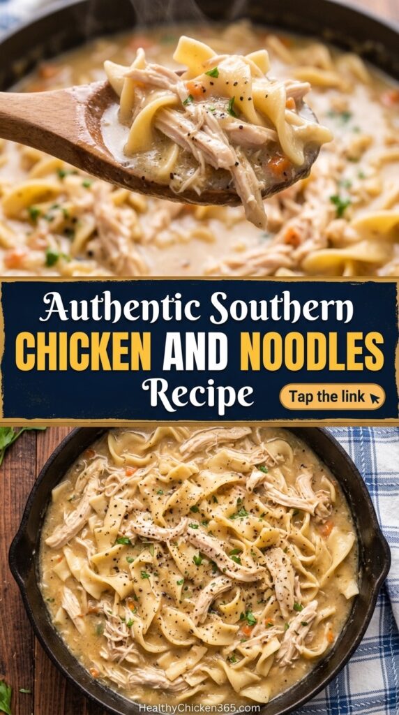 chicken and noodles recipe
